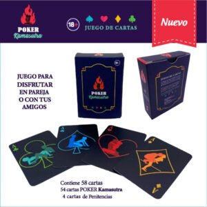 Juego de Cartas Poker Kamasutra