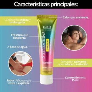 Lubricante 5 Sensaciones 15Ml - Image 3