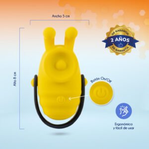 Vibrador Bumble Bee Amarillo - Image 2